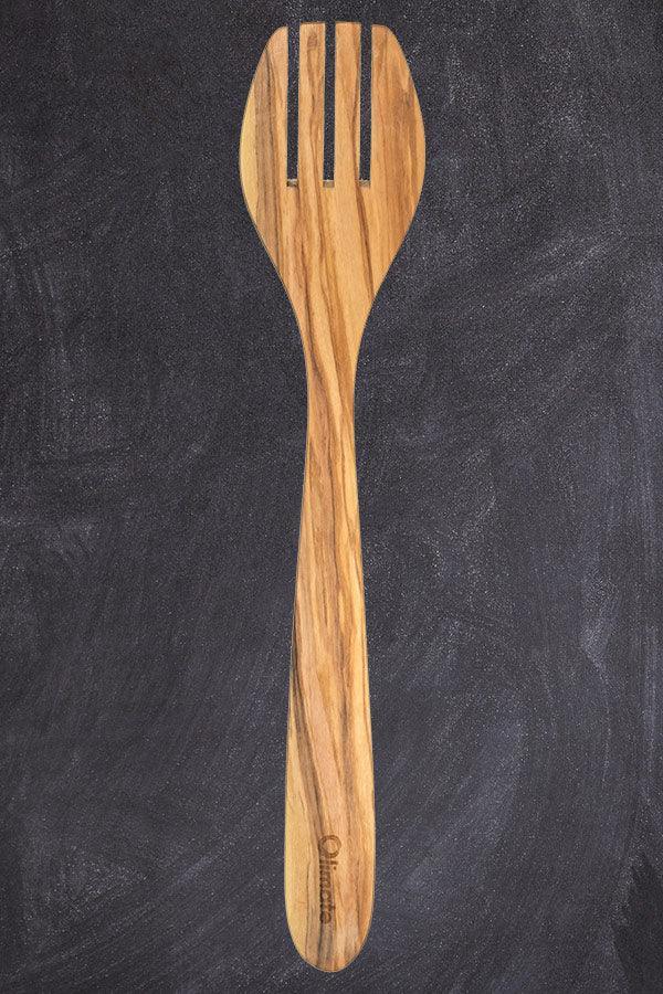 Salatbesteck aus Olivenholz 2-teilig - Olimate