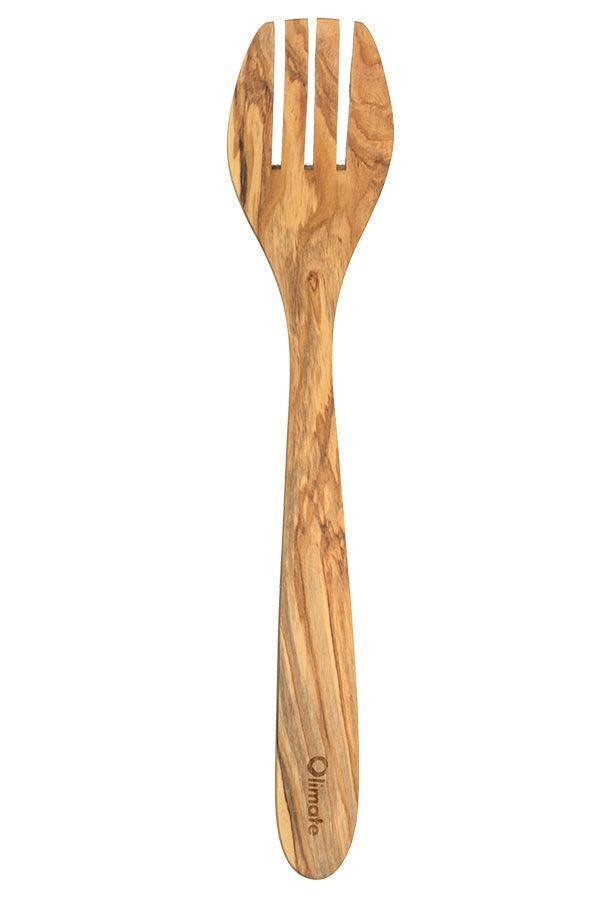 Salatbesteck aus Olivenholz 2-teilig - Olimate